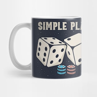 simple plan Dice Mug